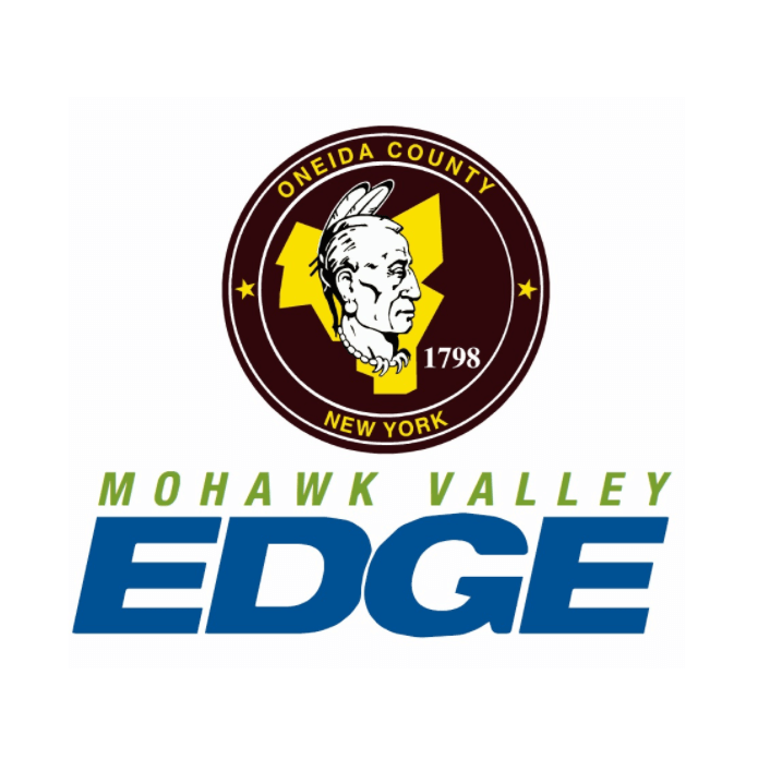 Oneida County and Mohawk Valley EDGE logos